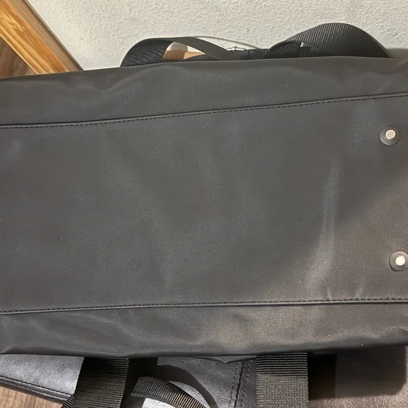 Versace Black and White Duffel Bag